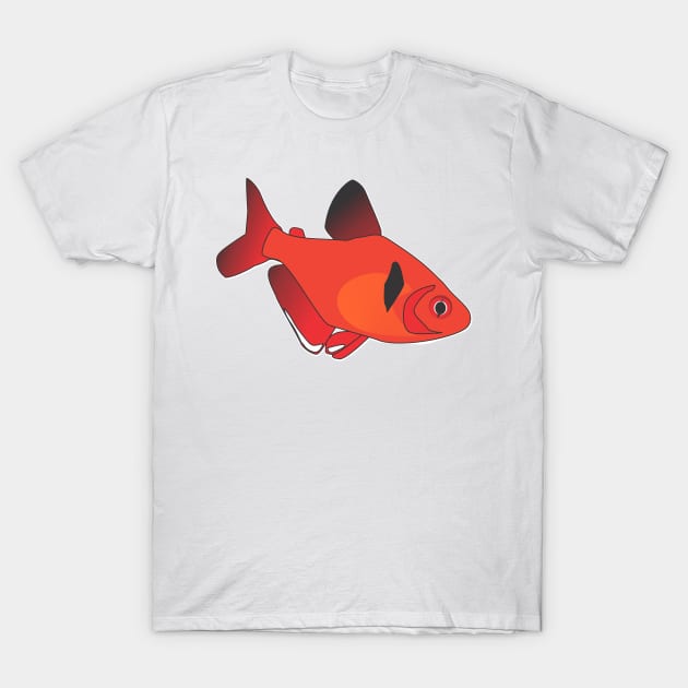 Serpae tetra T-Shirt by TagFlip